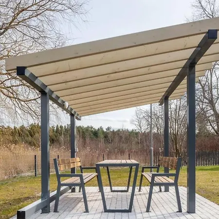 Live By The Sea-apartment With River-view Terrace At Gyvenu Prie Juros - Sventoji