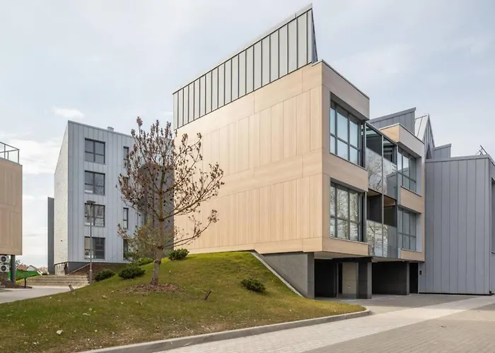 Live By The Sea-apartment With River-view Terrace At Gyvenu Prie Juros - Sventoji Apartment